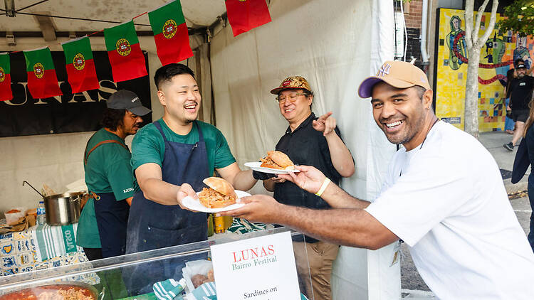 Food at Bairro Português
