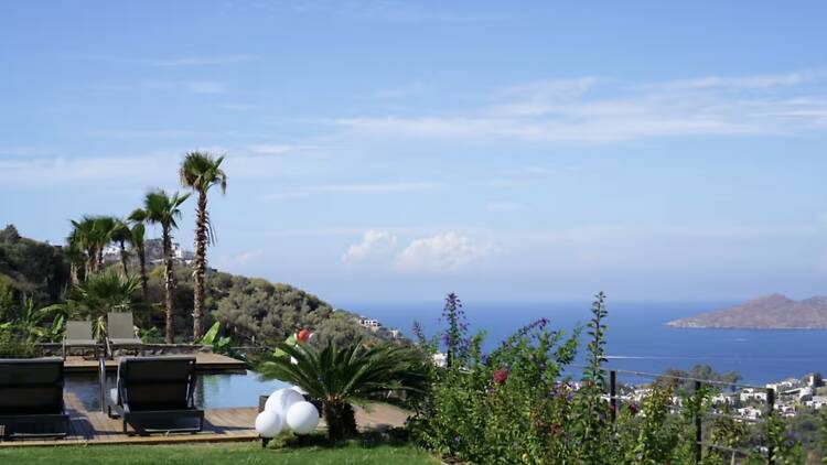 The bohemian sunset hideaway: Gümüşlük Stone House