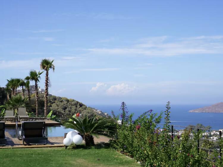 The bohemian sunset hideaway: Gümüşlük Stone House