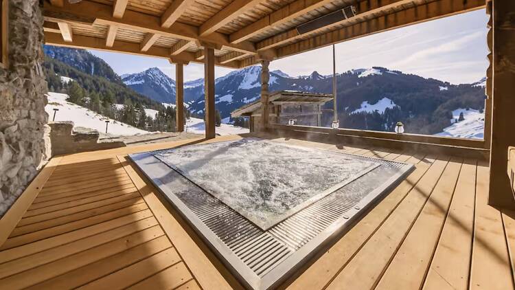 The sky-high spa sanctuary: Le Chalet du Ciel