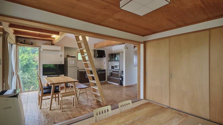 The architectural wood cabin: Lani at OHANA Naoshima