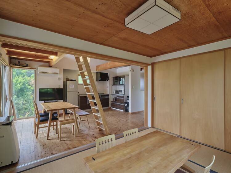 The architectural wood cabin: Lani at OHANA Naoshima