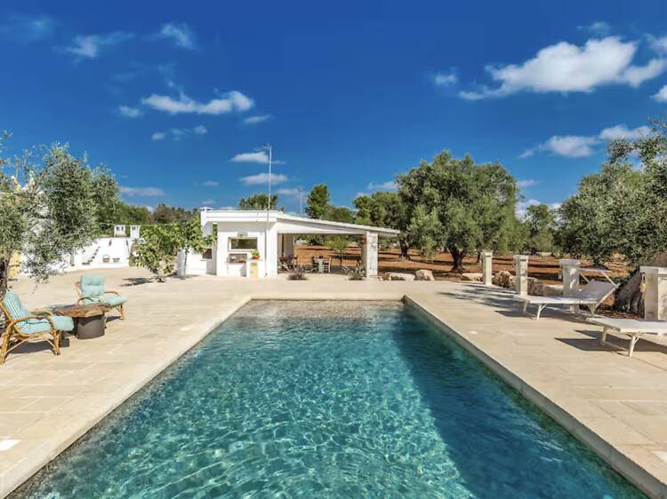 The sprawling country compound: Trullo Antica Puglia