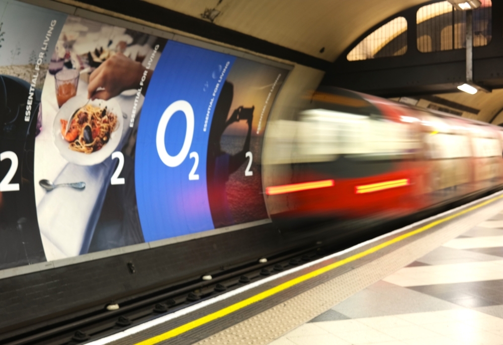 Waterloo tube station in London