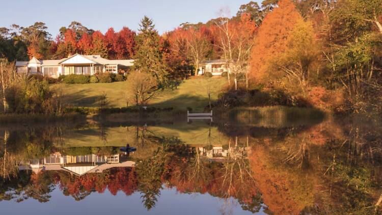 The sprawling eco-resort: Dantosa Blue Mountains Retreat