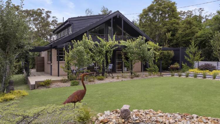 The whimsical woodland cabin: The Orchard A-Frame