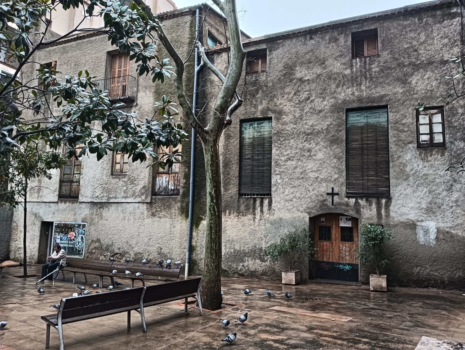 T&eacute;trico convento de la Pla&ccedil;a Trilla, Gr&agrave;cia 