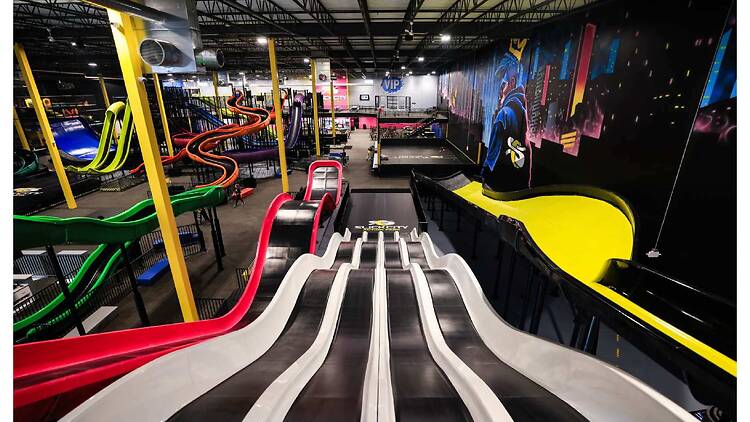 Slides at Slick City Nottingham