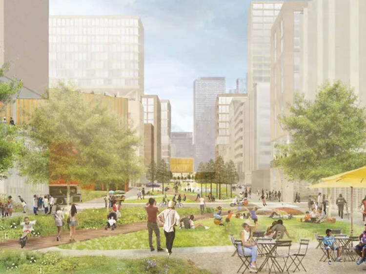 Officials are looking into building a new neighborhood in Sunnyside—complete with a direct rail link between Queens and the Bronx