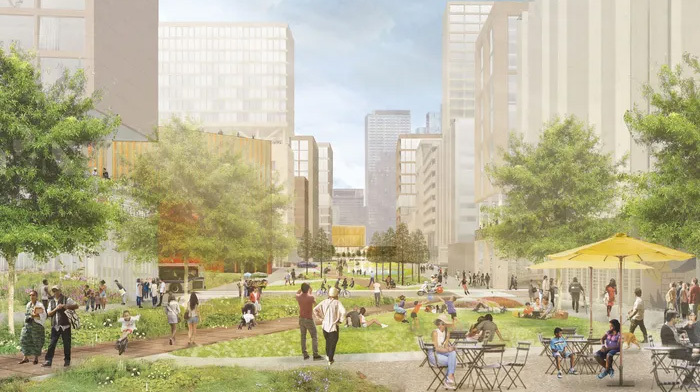 Officials are looking into building a new neighborhood in Sunnyside—complete with a direct rail link between Queens and the Bronx