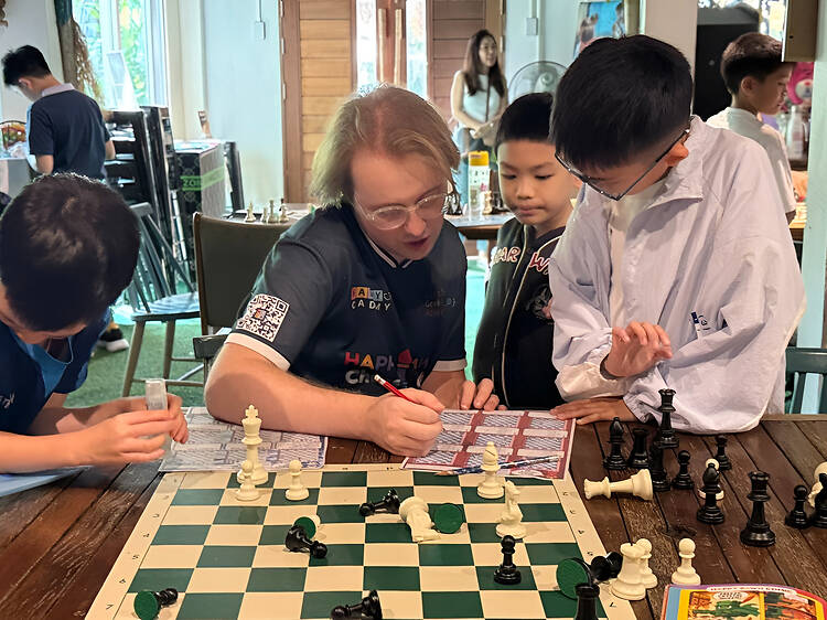 Happy Pawn Chess Club at Blue Parrot Bangkok