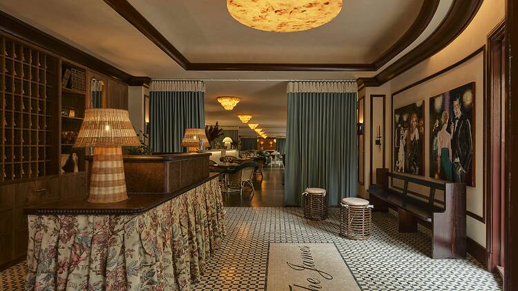 The dining room of The James