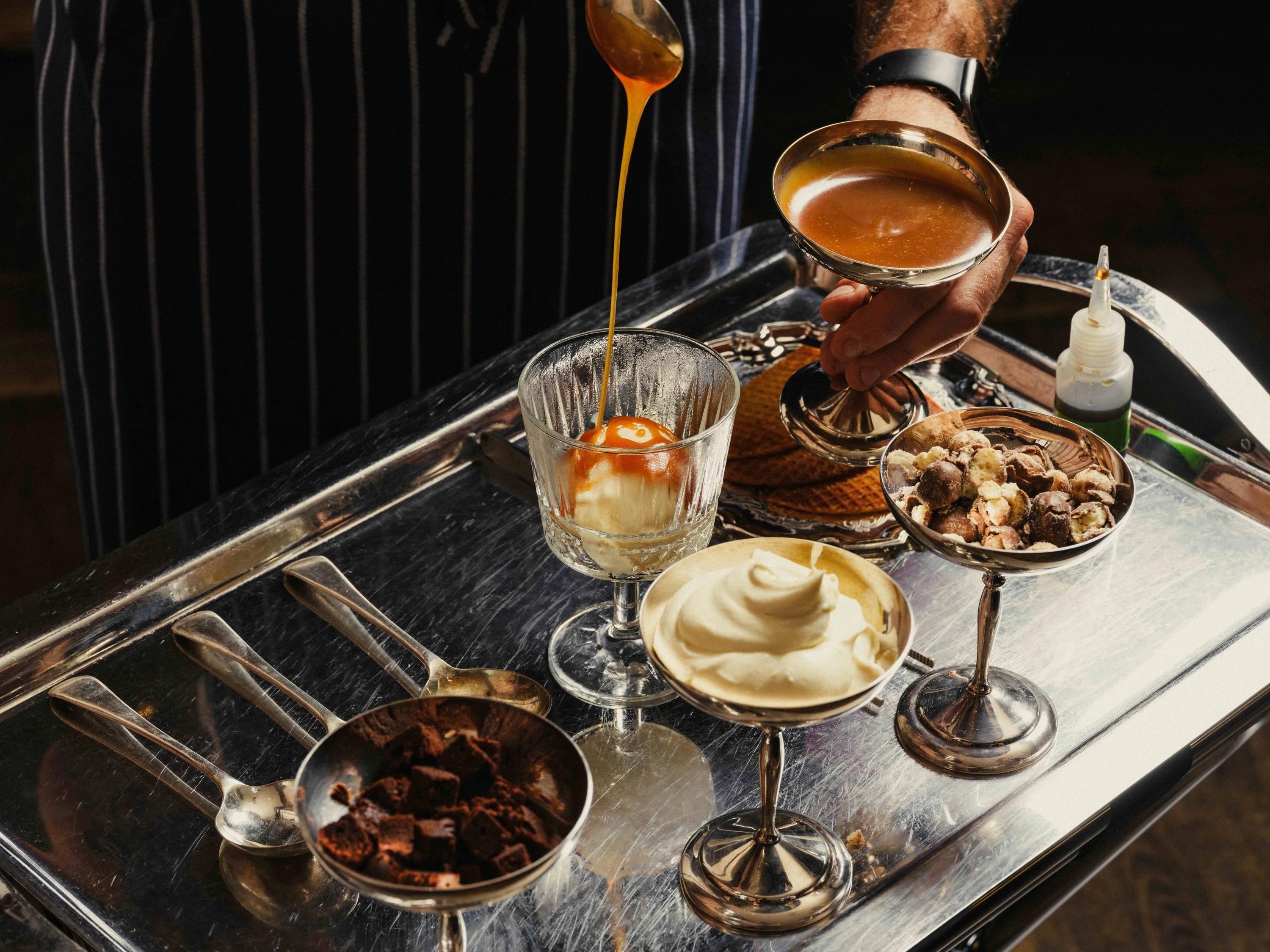 Dessert at The James