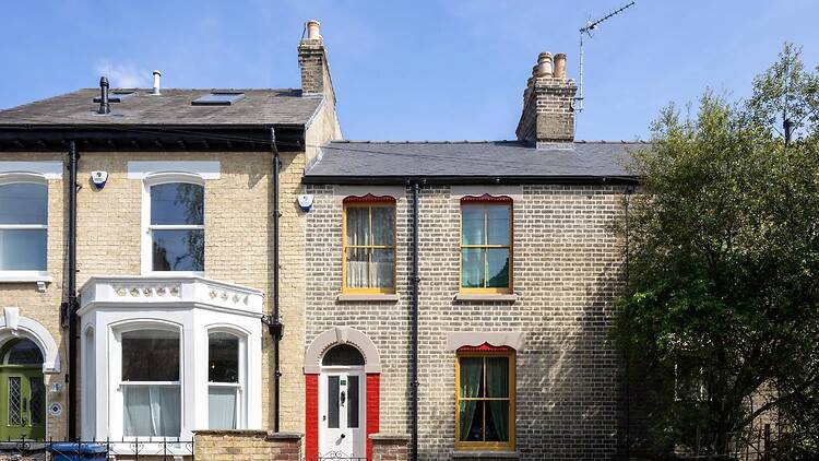 Exterior of David Parr House Cambridge 