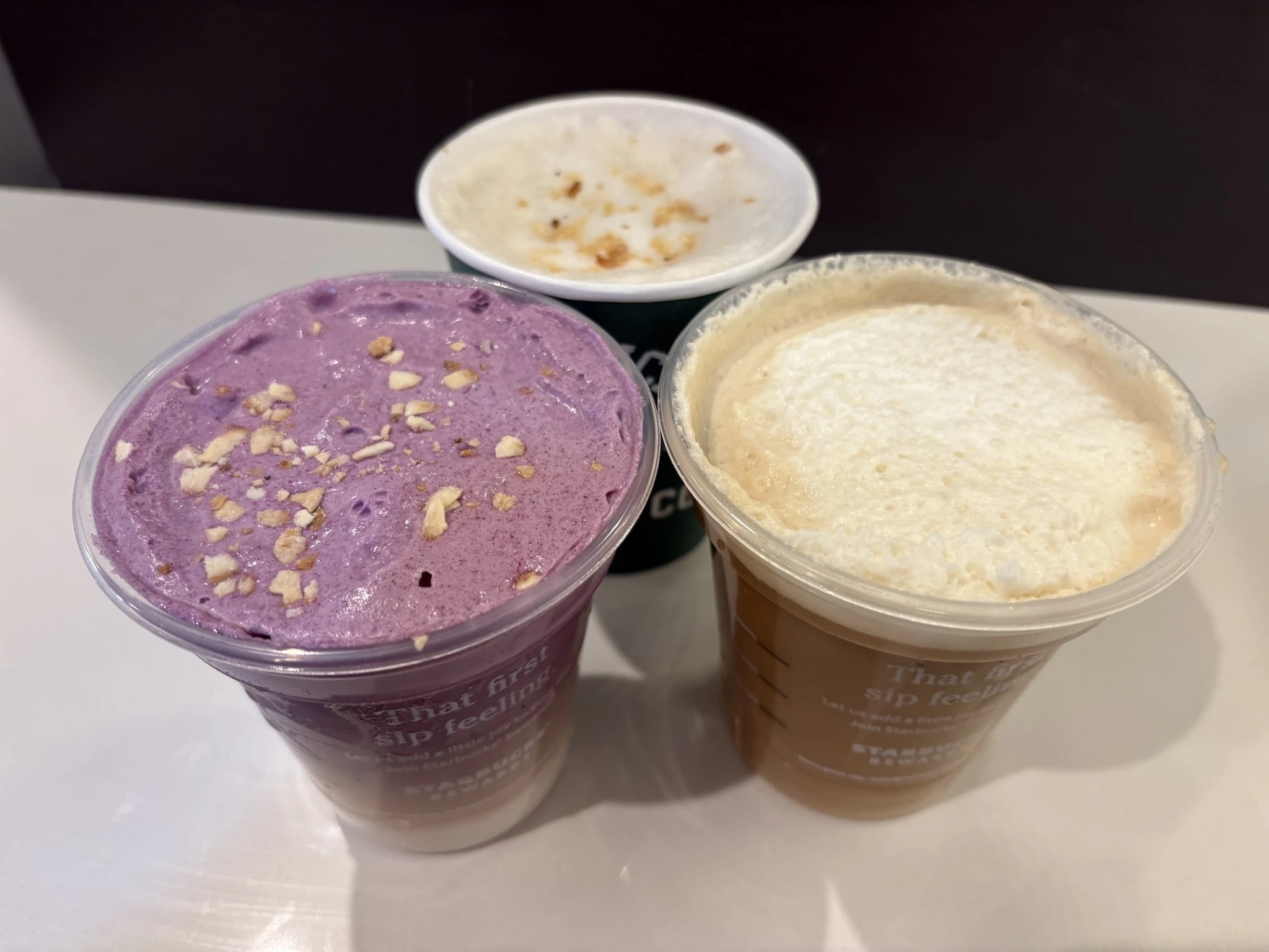 Starbucks coconut drinks