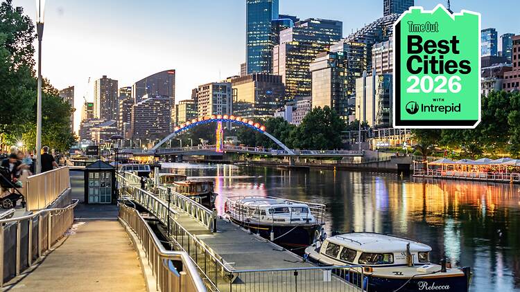 Melbourne with 'Best Cities' logo