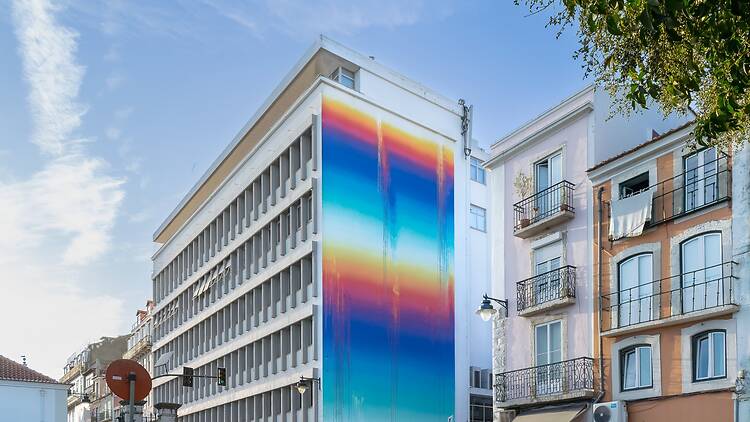 'Precipitated Double Sunset for Lisbon', de Felipe Pantone 'Precipitated Double Sunset for Lisbon', de Felipe Pantone