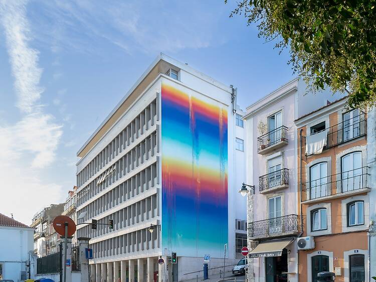 'Precipitated Double Sunset for Lisbon', de Felipe Pantone 'Precipitated Double Sunset for Lisbon', de Felipe Pantone