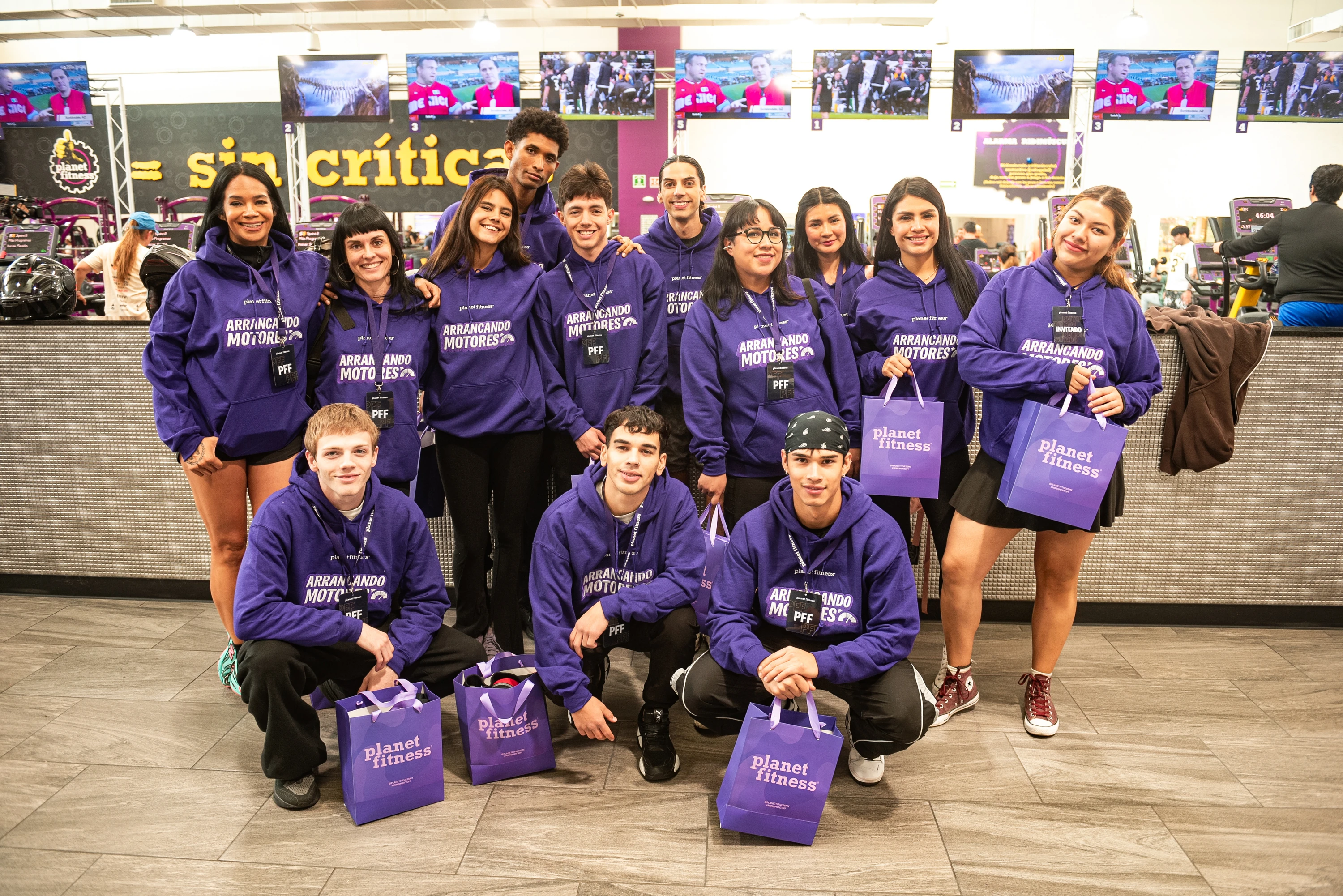 Planet Fitness Arrancando Motores