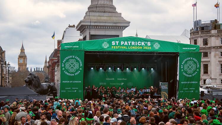 St Patrick’s Day Festival, Trafalgar Square