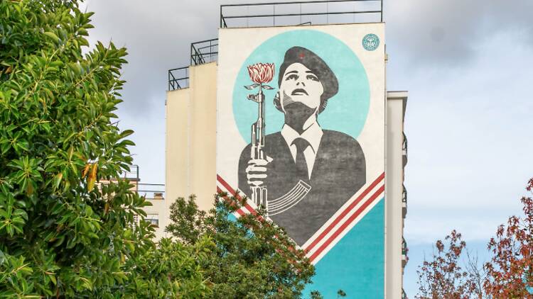 'Mulher Revolucionária', Shepard Fairey (Obey) 'Mulher Revolucionária', Shepard Fairey (Obey)