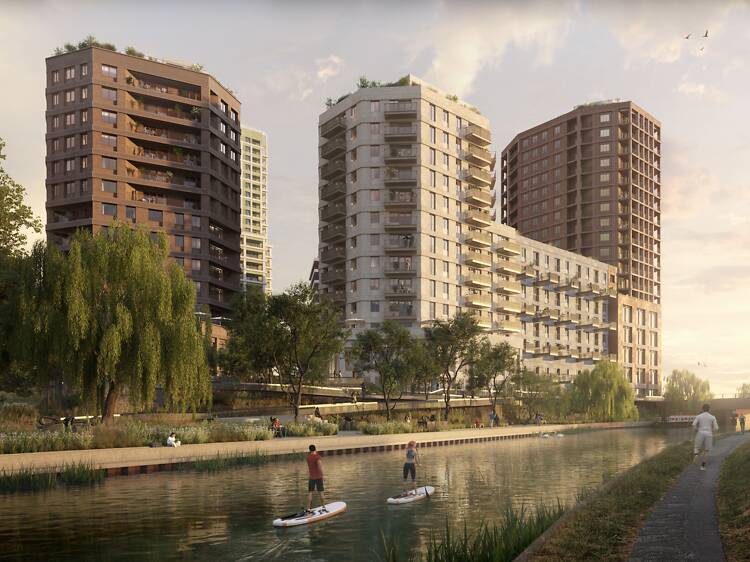 One of London’s biggest office buildings is getting transformed into a new neighbourhood One of London’s biggest office buildings is getting transformed into a new neighbourhood