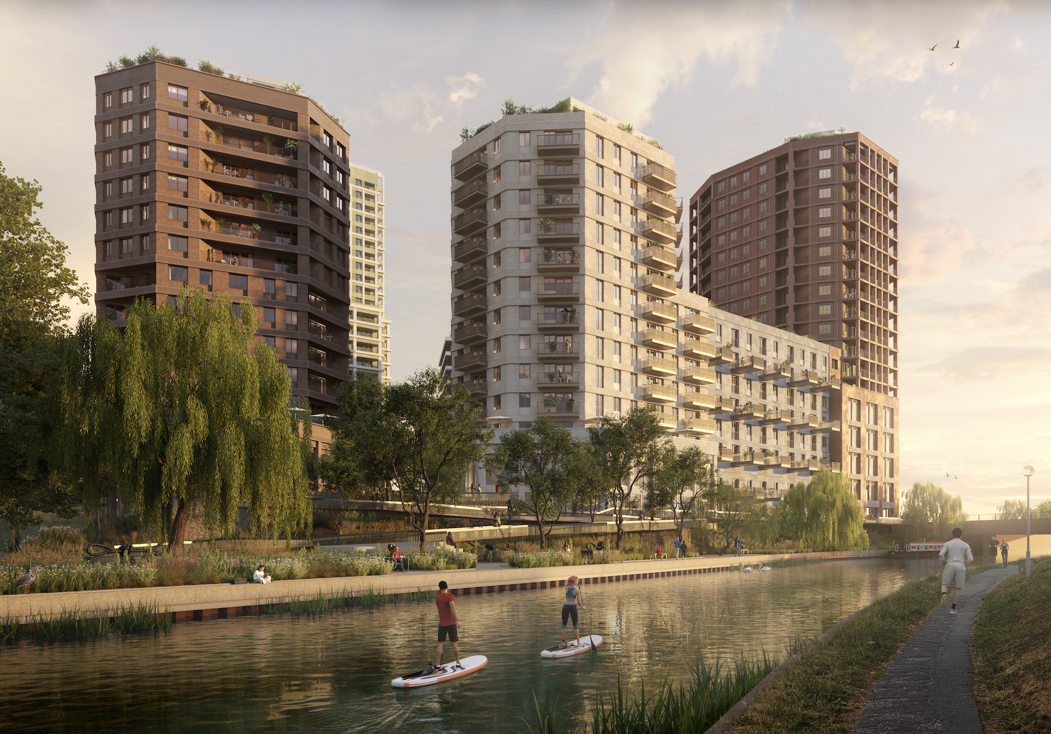 One of London's biggest office buildings is getting transformed into a new neighbourhood