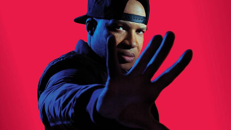 A promotional image for 'Windfall' at Steppenwolf.