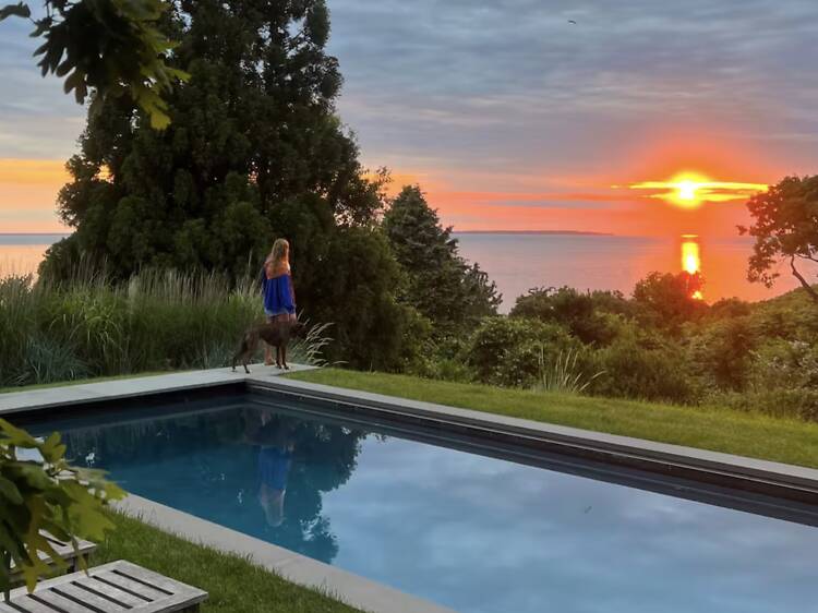 The Gardiners Bay lookout: Unique Waterview Property