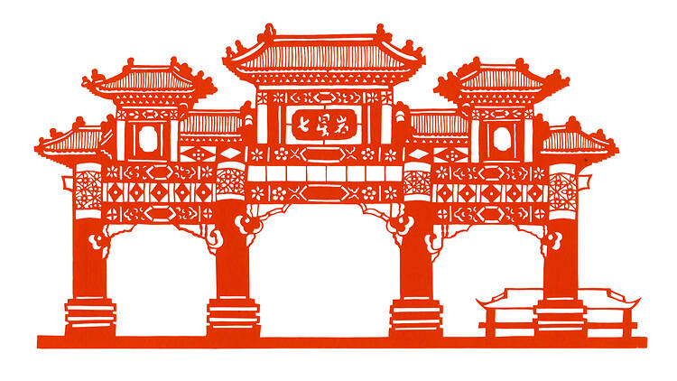 UMAG paper cutting exhibition, HKU