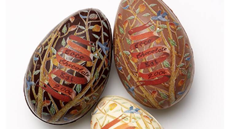 Learn to make chocolate hot cross buns at Coco Chocolate