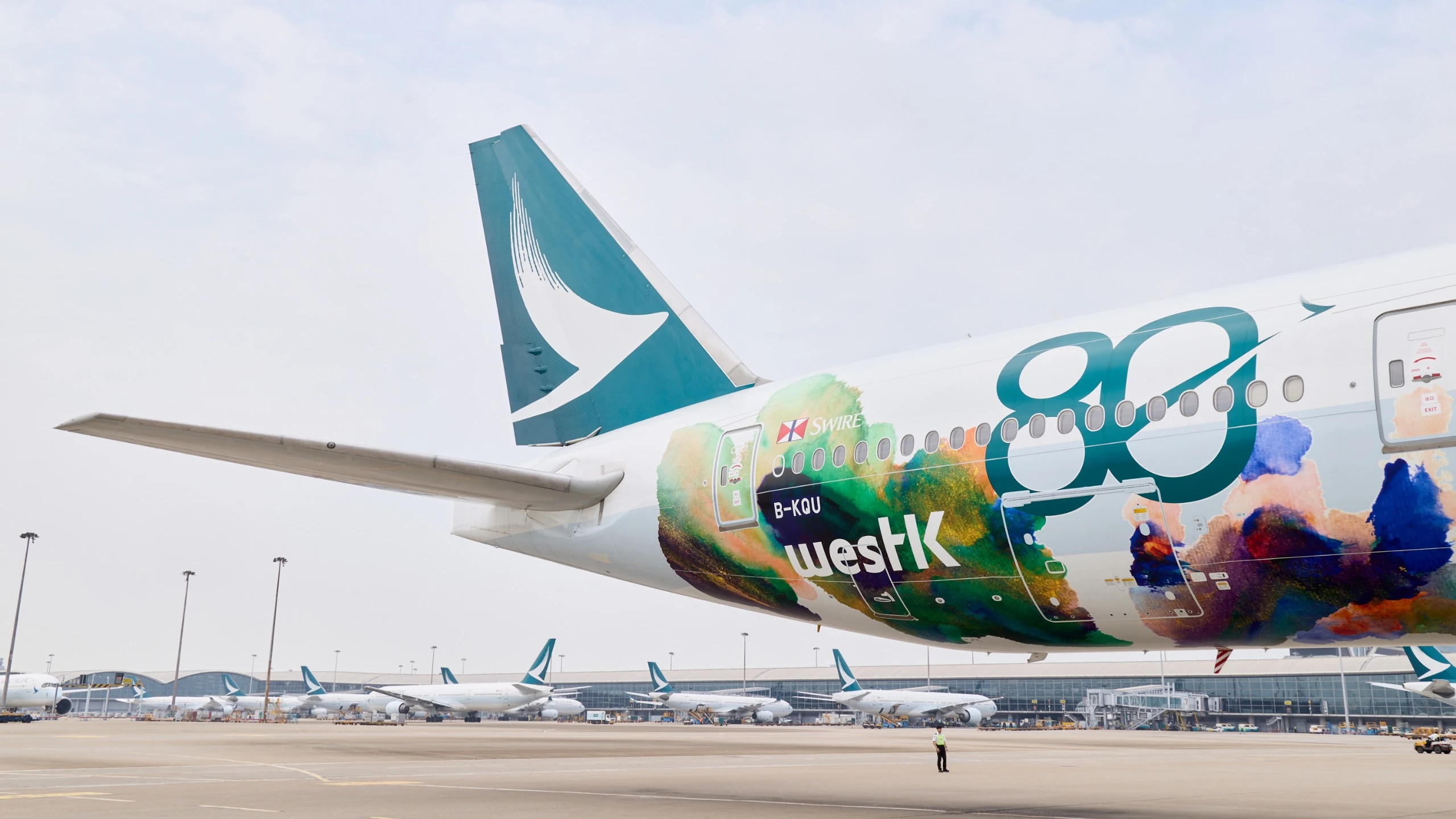 Cathay Pacific new livery spirit of Hong Kong