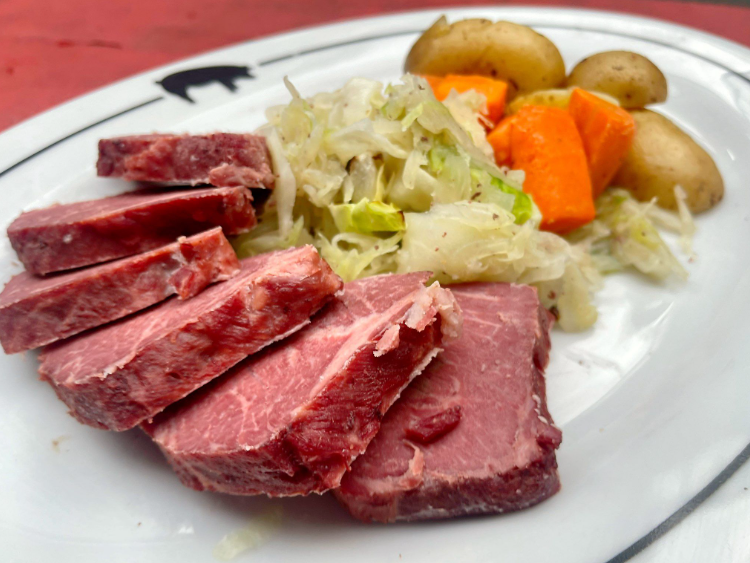 Corned Beef and Cabbage at Dickson's Farmstand Meats