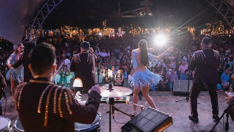 concierto sonora dinamita gratis 