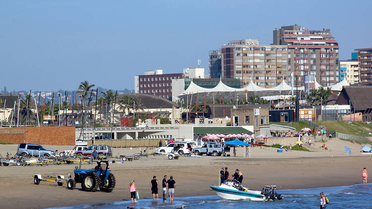 Skiboat Club and Beachfront in Durban South Africa