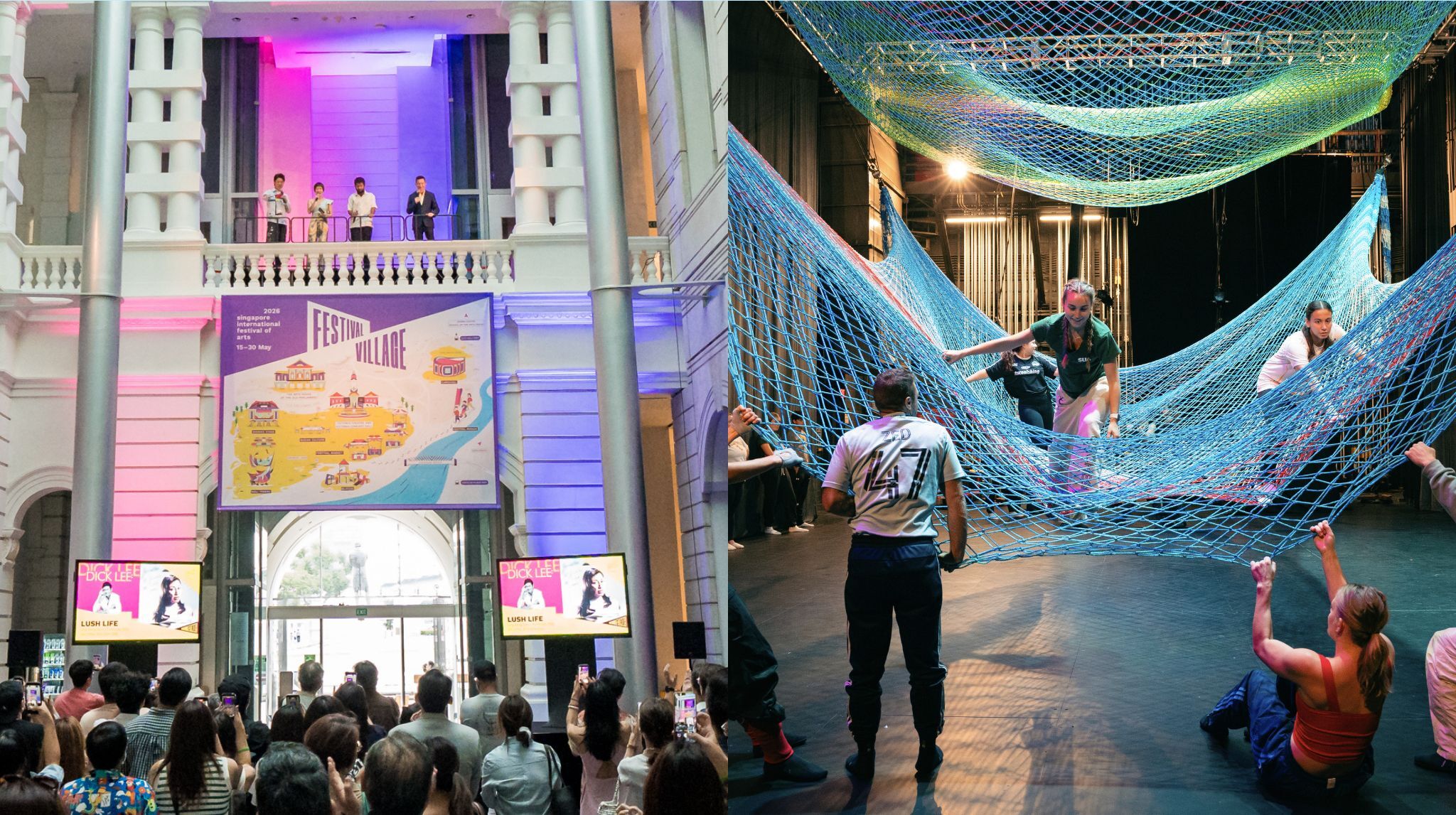 Singapore International Festival of Arts returns this May with immersive installations, roving parades, and aerial shows