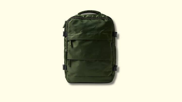 Uma mochila de viagem