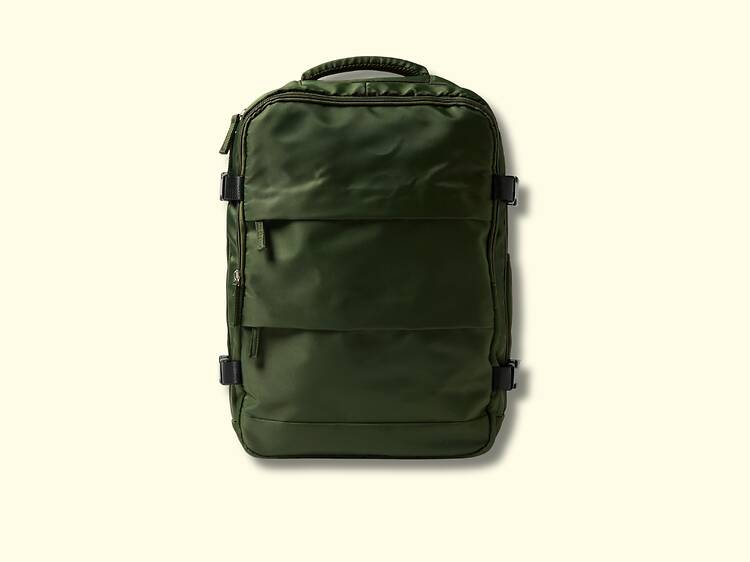 Uma mochila de viagem