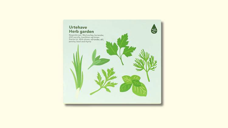 Uma caixa de sementes