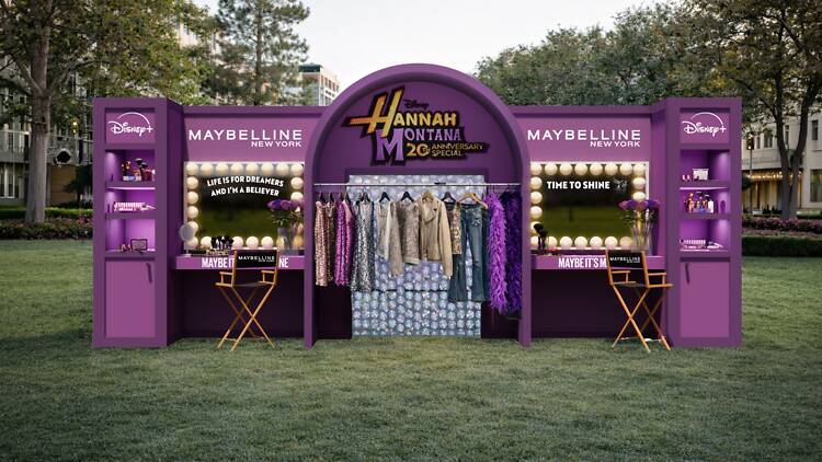 A free Hannah Montana pop-up is bringing the show’s legendary glam closet to NYC