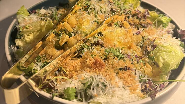 Caesar salad at The Butcher's Club