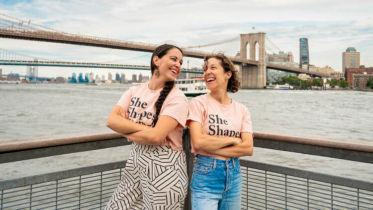 Beth Santos and Nikki Padilla Rivera of She Shapes History
