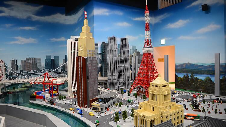 Build your own Tokyo Tower at Legoland Odaiba