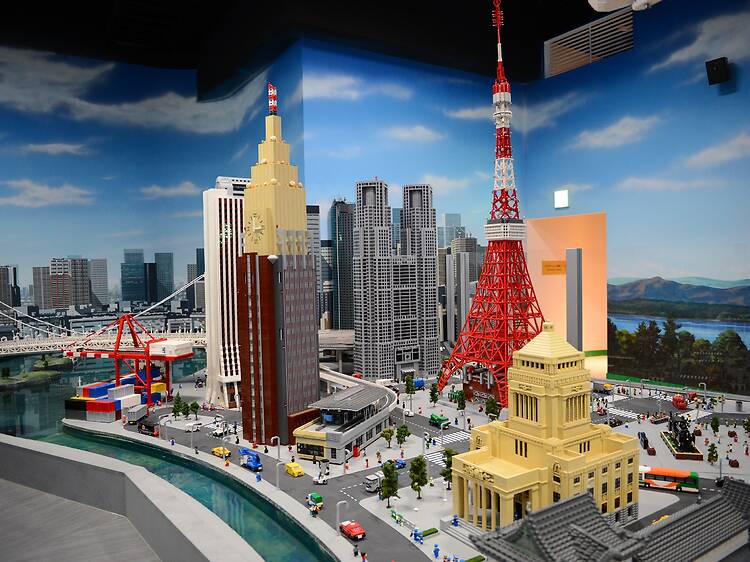 Build your own Tokyo Tower at Legoland Odaiba