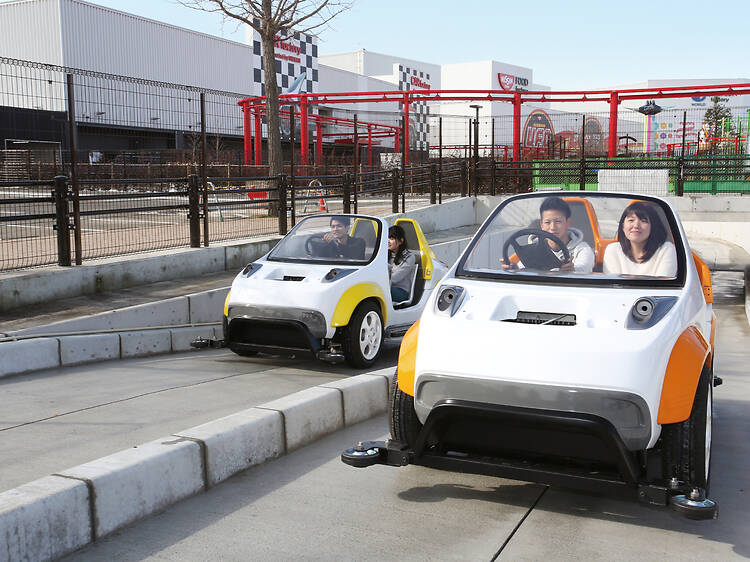 Choose from an abundance of rides at Yomiuriland