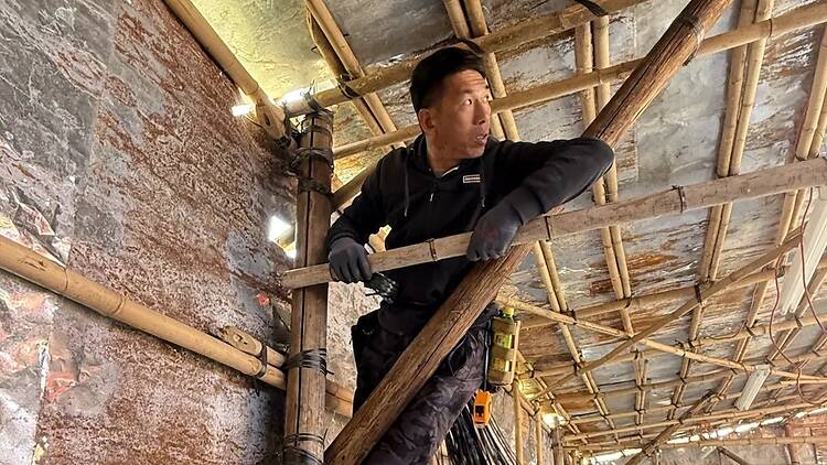 搭棚師傅：創健力士世界紀錄