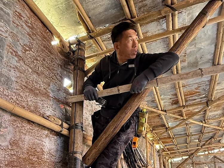 搭棚師傅：創健力士世界紀錄