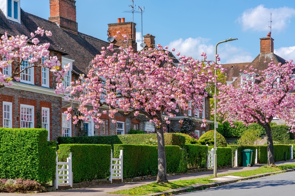 A street in Hampstead Garden Suburb, London