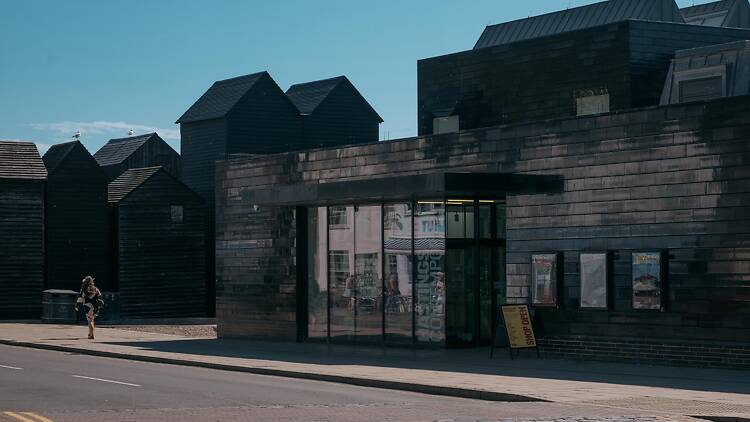 2. Gaze at the artwork in Hastings Contemporary