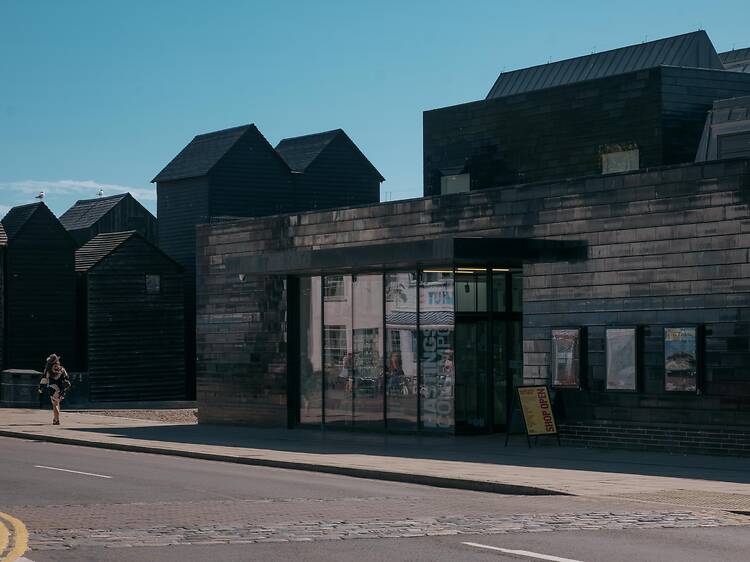 2. Gaze at the artwork in Hastings Contemporary